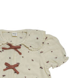 Kids Girls Puff Sleeve Top