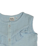 Baby Girls Lt Blue Sleeveless Dress