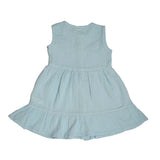 Baby Girls Lt Blue Sleeveless Dress