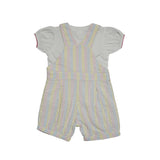 Baby Girls Playsuit With Inner T Shirt (2 Pcs Set)