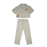 Kid Girls Embroidered Co-Ord Set