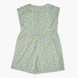 Baby Girls Peter Pan Collar Printed Playsuit