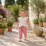 Baby Girls Kimono Sleeve Top