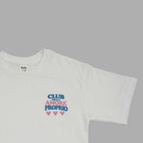 Kids Girls Drop Shoulder White T-Shirt