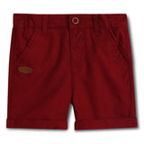 Baby Boys Solid Oxford Shorts