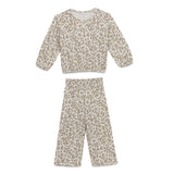 Baby Girls Long Sleeve Top With Full Pant (2pcs Set)