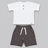 Baby Boys Half Sleeve T-Shirt With Shorts (2Pcs Set)