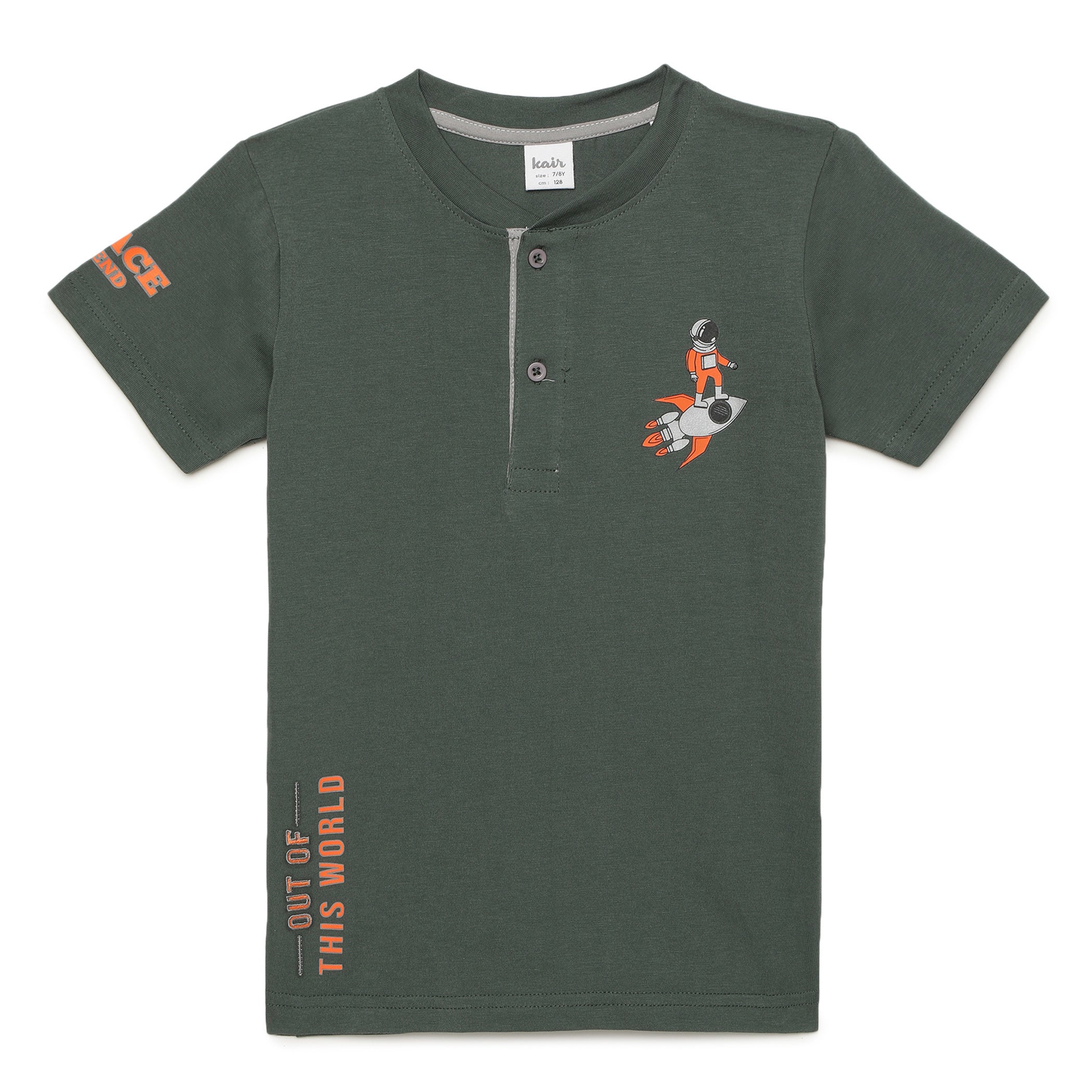 Kid Boys Half Sleeve Exclusive Graphic T-Shirt