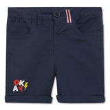 Baby Boys Light Navy Shorts