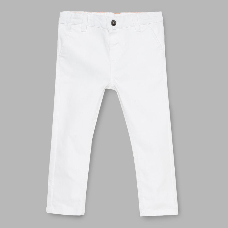 Baby Boys White Pant