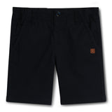 Baby Boys Solid Stretch Twill Shorts