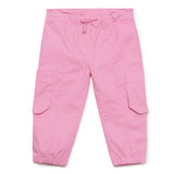 Baby Girls Drawcord Cargo Jogger Pant