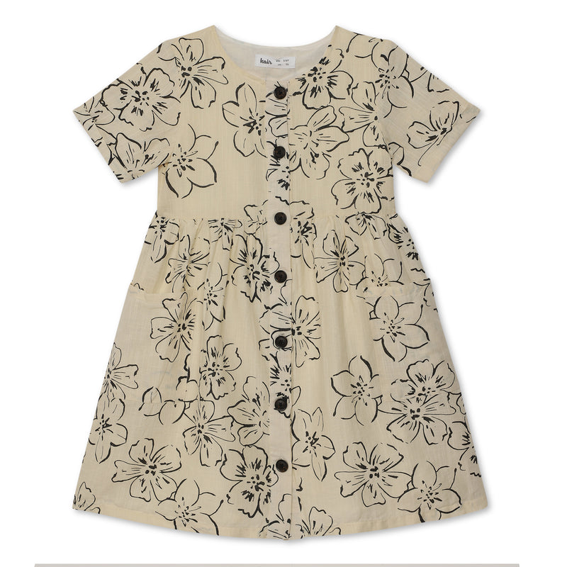 Kid Girls Printed Summer Dress