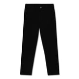 Kid Boys Stretch Canvas Black Pant