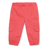 Baby Girls Drawcord Cargo Jogger Pant