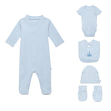 Baby Essentials Boys Gift Set(5pcs Pack)