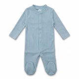 Baby Essentials Full Sleeve Blue Sleepsuit