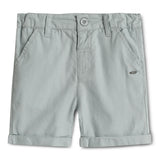 Baby Boys Solid Oxford Shorts