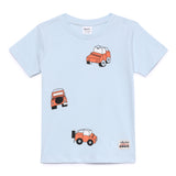 Baby Boys Half Sleeve Graphic Printed T-Shirt
