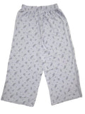 Kids Girls Peplum Hem Top With Palazzo Pant (2pcs Set)