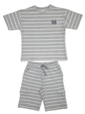 Baby Boys Drop Shoulder T-Shirt With Shorts (2Pcs Co-ord Set)
