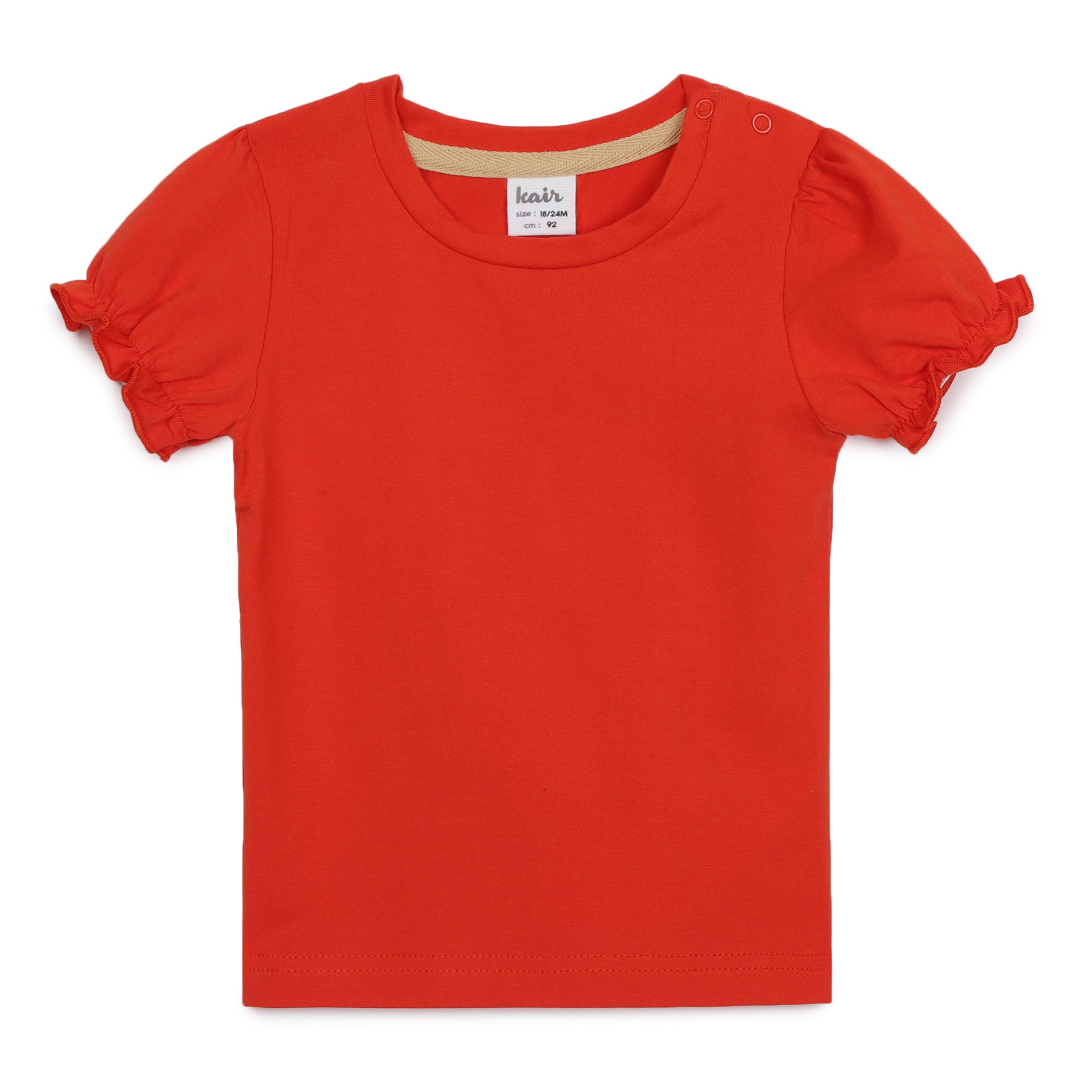 Baby Girls Dress With Inner T-Shirt 2pcs Set