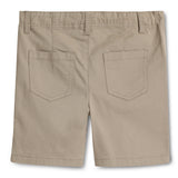 Baby Boys Solid Stretch Twill Shorts