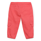 Baby Girls Drawcord Cargo Jogger Pant