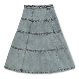 Kid Girls Blue Denim Skirt