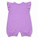 Baby Frill Sleeve Bubble Lavender Playsuit