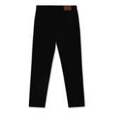 Kid Boys Stretch Canvas Black Pant