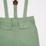 Baby Boys Shirt With Suspender Shorts and Bow Tie(3pcs set)