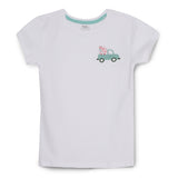 Kid Girls Spaghetti Dress With Inner T-Shirt(2pcs Set)