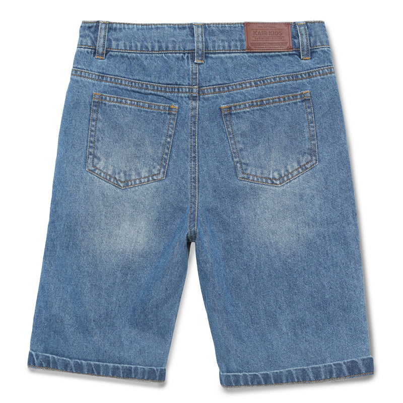 Kid Boys Denim Blue Shorts