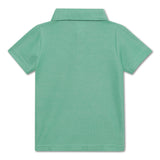 Baby Boys Collar Neck Half Sleeve Polo T-Shirt