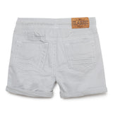 Baby Boys Twill Solid Shorts