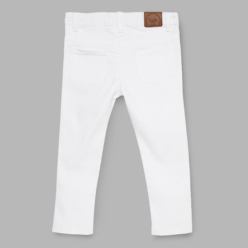 Baby Boys White Pant