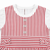 Kid Girls Sleeveless Dress With half Sleeve T-Shirt(2pcs set)