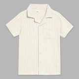 Kid Boys Safari Collar Neck Half Sleeve Shirt With Shorts(2pcs Set)