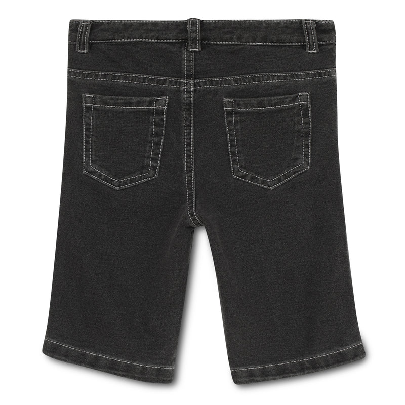Baby Boys Knitted Denim Shorts