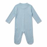 Baby Essentials Full Sleeve Blue Sleepsuit