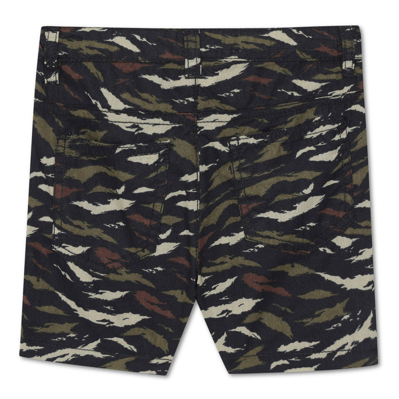 Baby Boys Camouflage Printed Shorts
