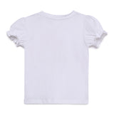 Baby Girls Puff Sleeve Graphic T-Shirt