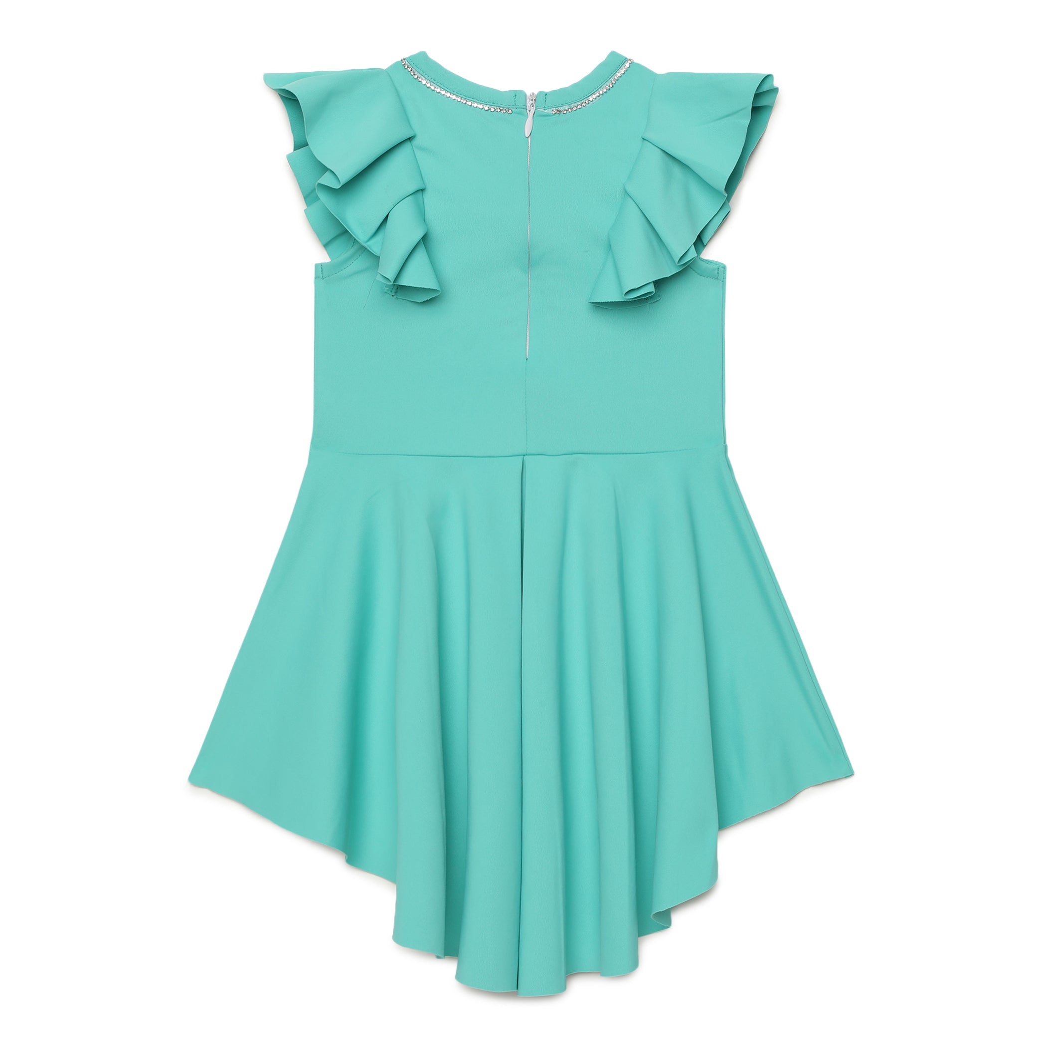 Girls Solid Exclusive Dress