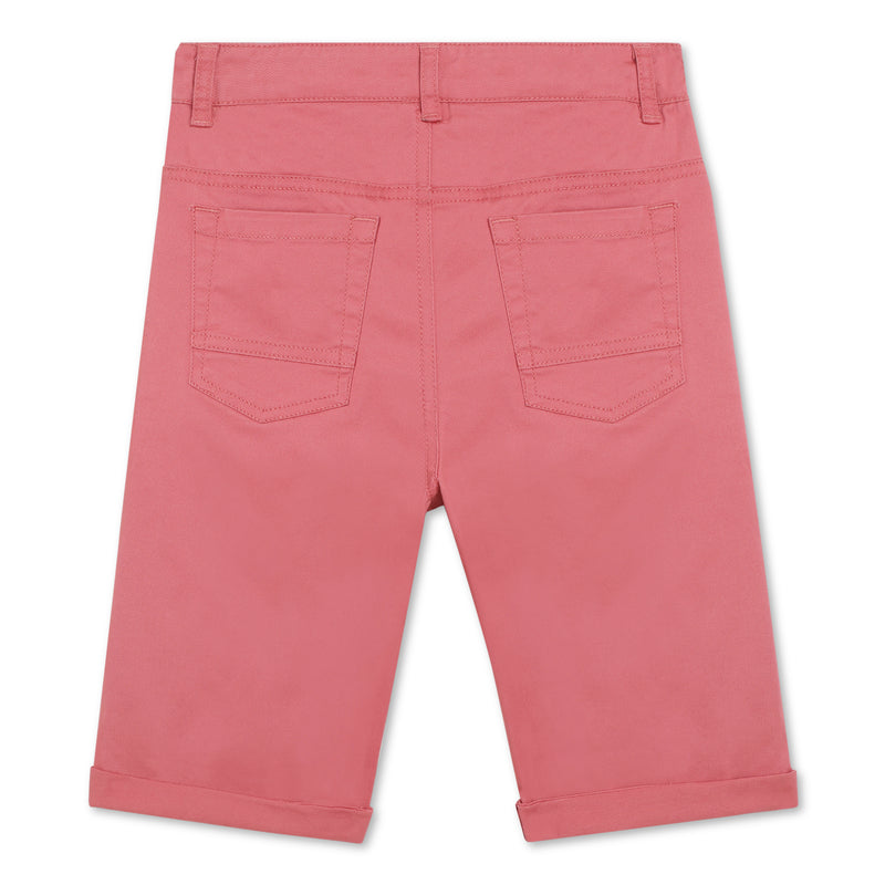 Kid Boys Solid Bermuda