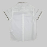 Baby Boys Corduroy Playsuit with Shirt( 2Pcs Set)