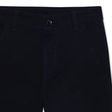 Kid Boys Stretch Canvas Navy Pant