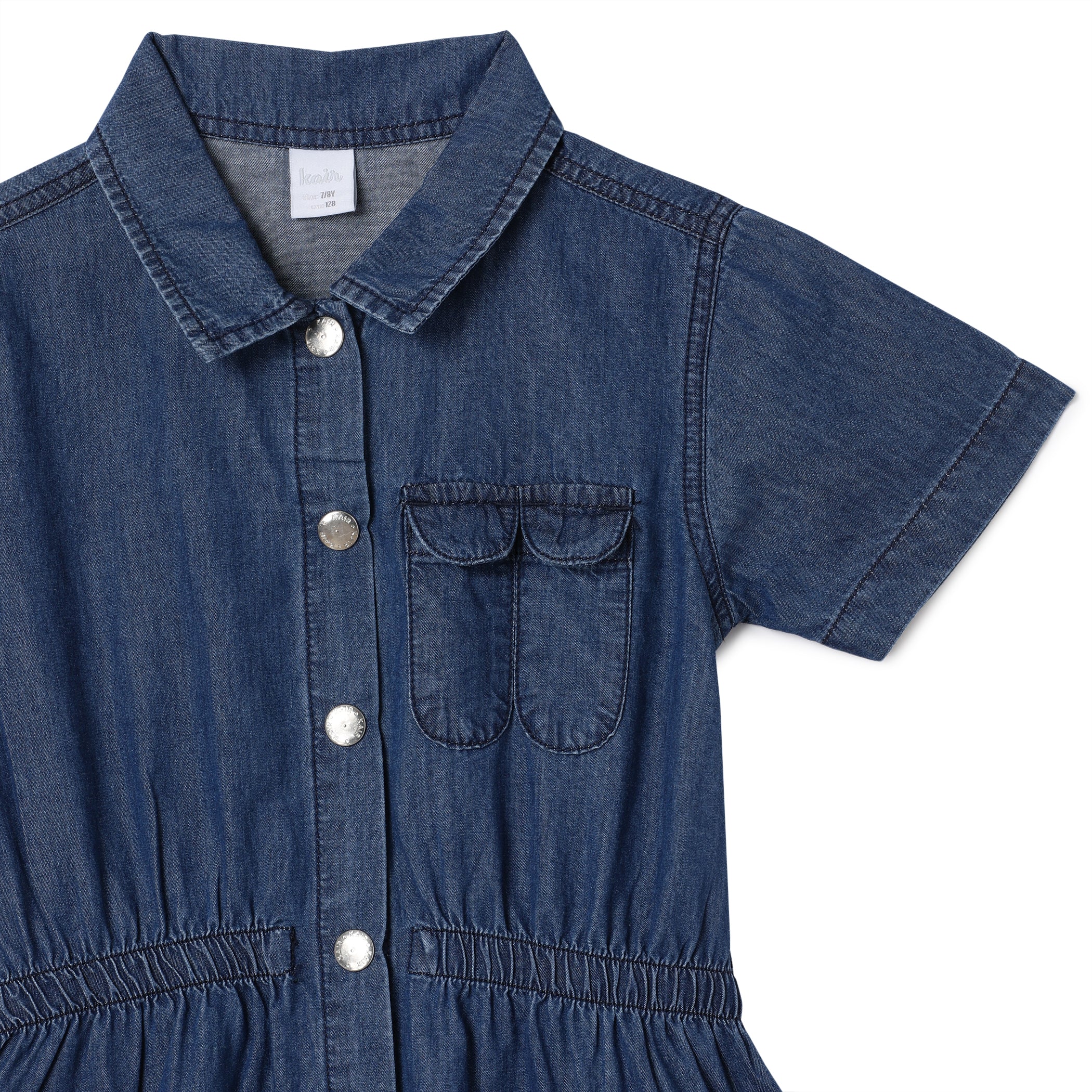 Buy MA&BABY Toddler Baby Girls Denim Dress One-Piece Long Sleeve Shirt  SkirtCasual Outfits Blue, 3T at Amazon.in