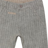 Baby Boys Striped Textured Pant