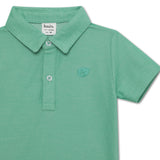 Baby Boys Collar Neck Half Sleeve Polo T-Shirt